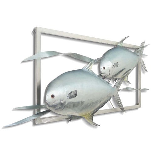 Ocean Duo Metal Wall Art