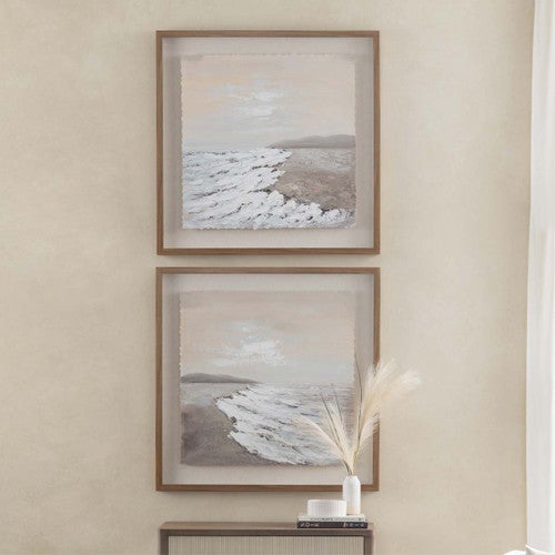 Crashing Waves II Wall Art - Set of 2