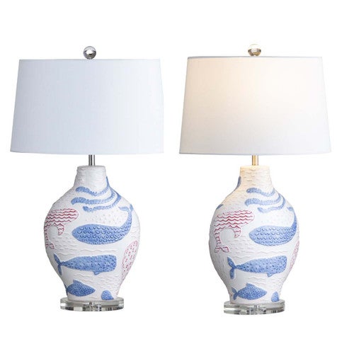 Marine Kingdom Table Lamps - Set of 2