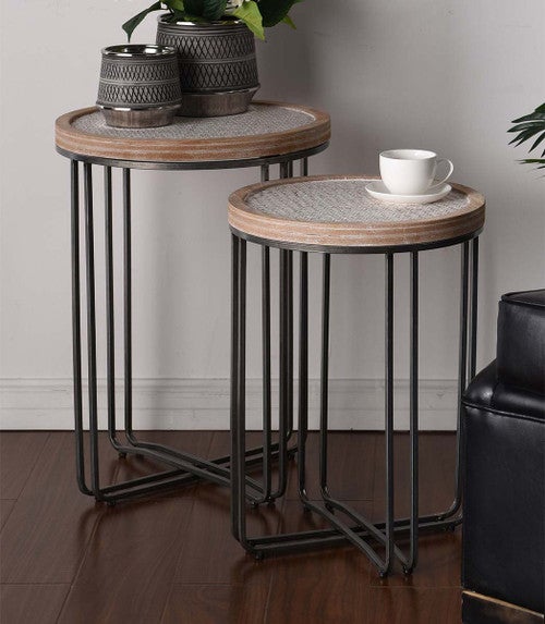 Ocean View Nesting Tables - Set of 2