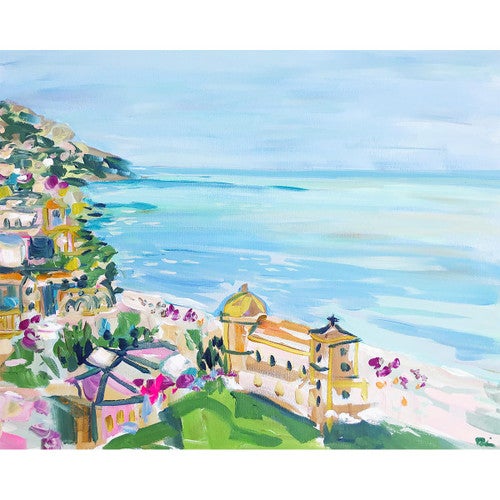 Jewel of Amalfi Coast Canvas Print