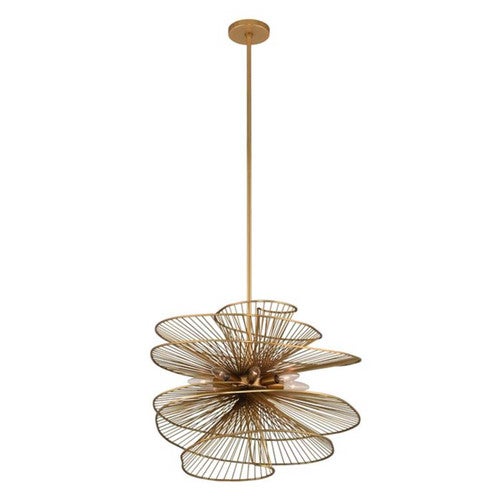 Seascape Gold Pendant Light - 32 Inch