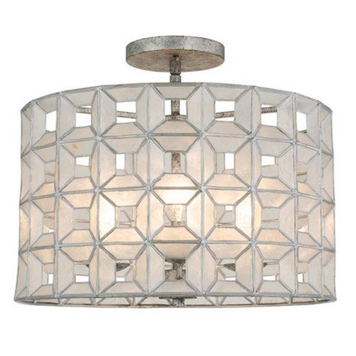 Nautical Gems Semi Flush Mount Light