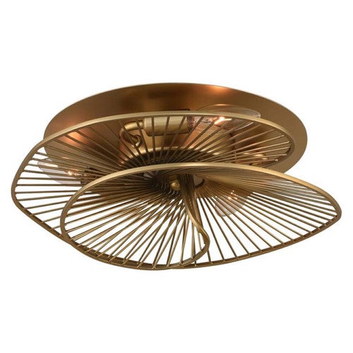 Seascape Gold Flush Mount - 14 Inch