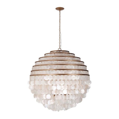 Shell Cascades Pendant Light - 28 Inch