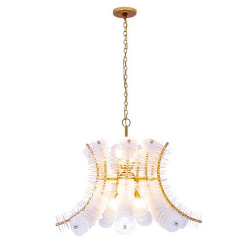 Dancing Waves Pendant Light - 32 Inch
