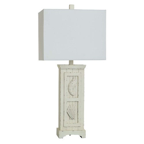 Vintage Ivory Table Lamp