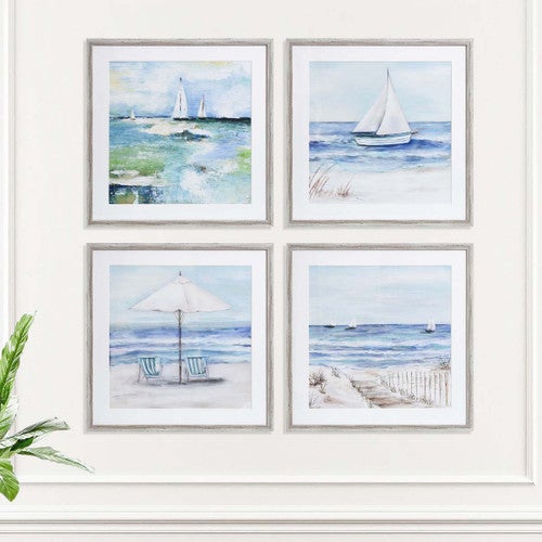 Coastal Dreams Wall Art - Set of 4