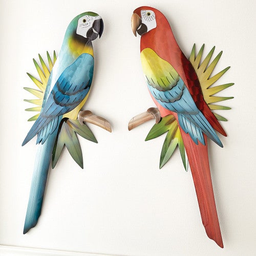 Tropical Parrot Wall Art