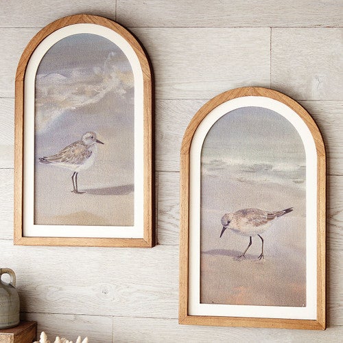 Coastal Serenity Bird Wall Art - CLEARANCE