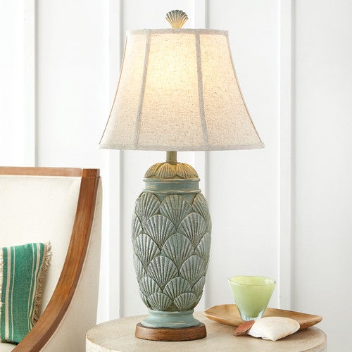 Seafoam Shells Table Lamp