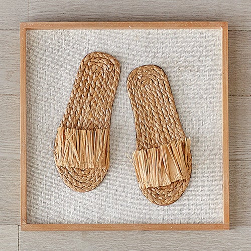 Seagrass Sandals Wall Art - 3