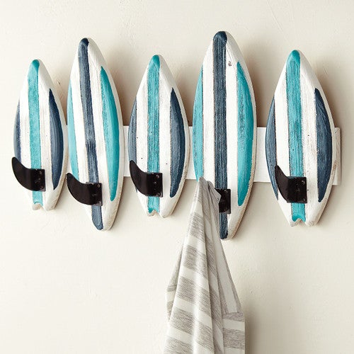 Wave Rider Surfboard Wall Hooks