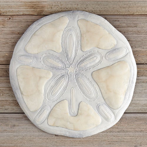 Sand Dollar Metal & Capiz Wall Art - Large