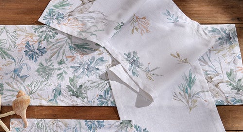 Seaweed Garden Table Runner - 54 Inch