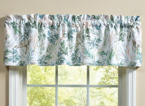 Seaweed Garden Valance
