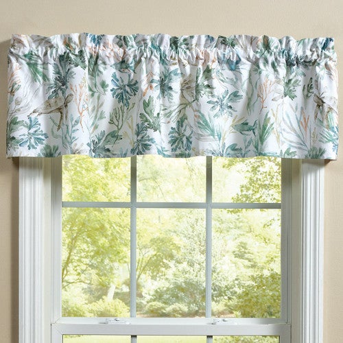 Seaweed Garden Valance