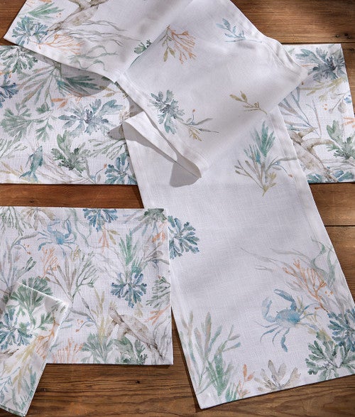 Seaweed Garden Table Runner - 72 Inch