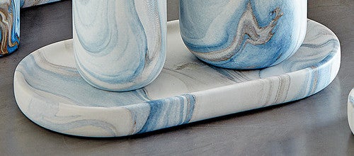 Azure Waves Tray