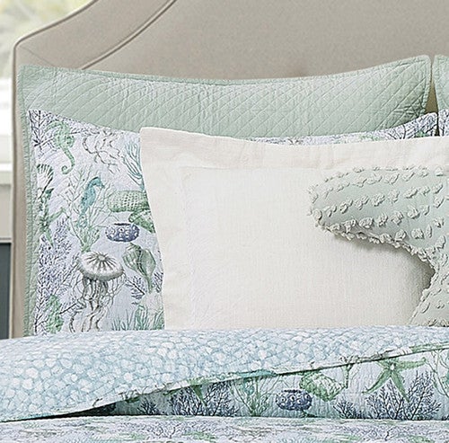 Sea Glass Euro Sham