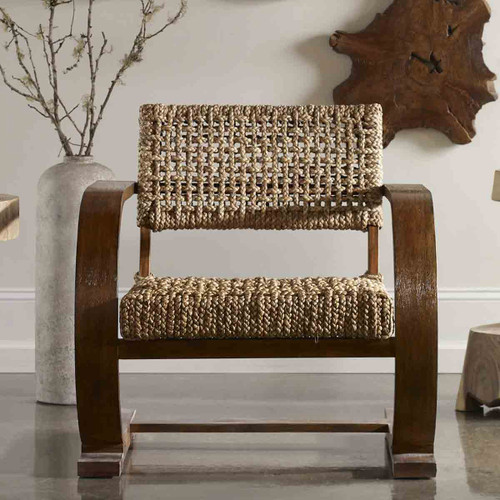 Biscayne Woven Accent Chair