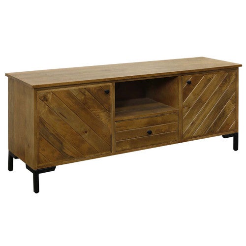 Shoreline Plank Media Console