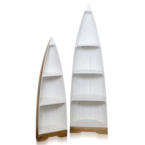 Whitewater Canoe Bookcases - Set of 2