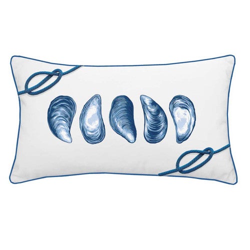 Beachside Mussels Indoor/Outdoor Pillow