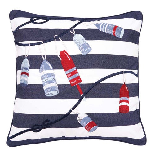 Nautical Buoys Indoor/Outdoor Pillow