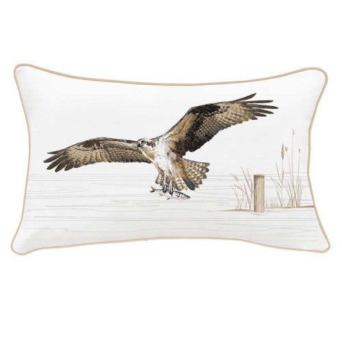 Nautical Osprey Indoor/Outdoor Pillow