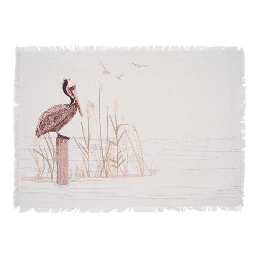 Bayshore Pelican Placemats - Set of 4