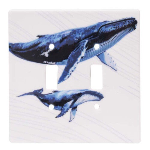Oceanic Wonder Double Switch Plate - OUT OF STOCK UNTIL 06/17/2025