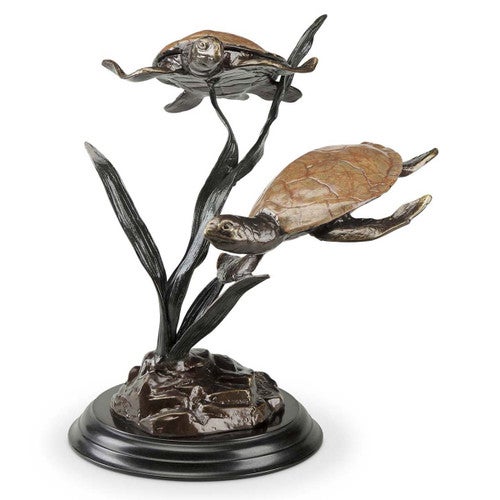 Deep Sea Turtles Sculpture