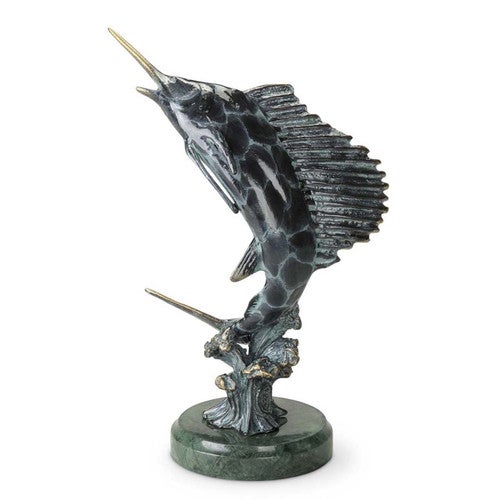 Deep Sea Sailfish Sculpture