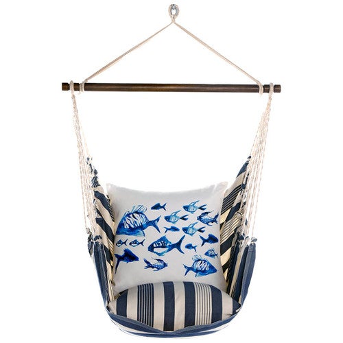 Harbor Striped Swing Chair