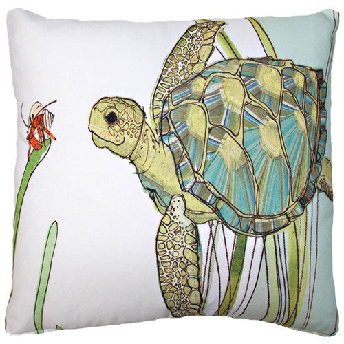 Bimini Tortoise Indoor/Outdoor Pillow