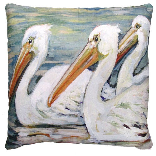 Pelican Trio Indoor/Outdoor Pillow