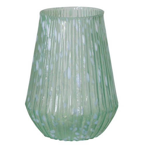 Green Ocean Glass Vase