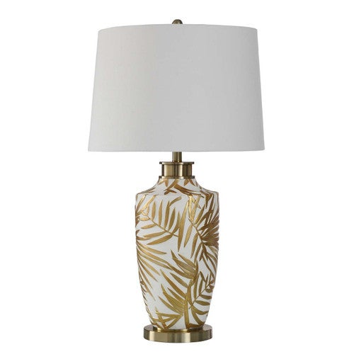 Golden Fern Table Lamp
