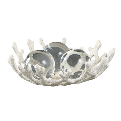 White Coral Bowl Set