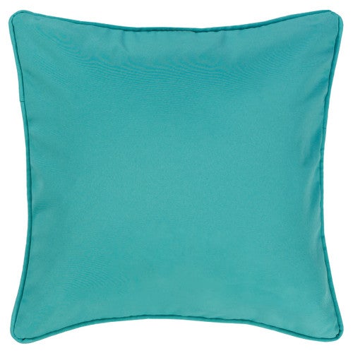 Reef Jubilee Blue Square Pillow