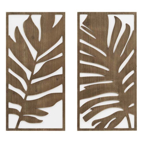 Saltwater Fronds Wall Art - Set of 2
