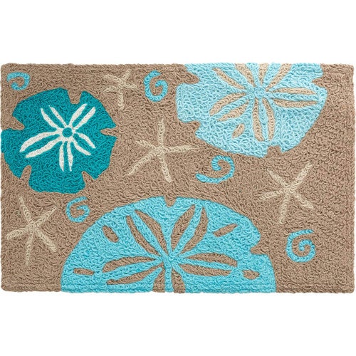 Sand Dollar Blues Indoor/Outdoor Rug