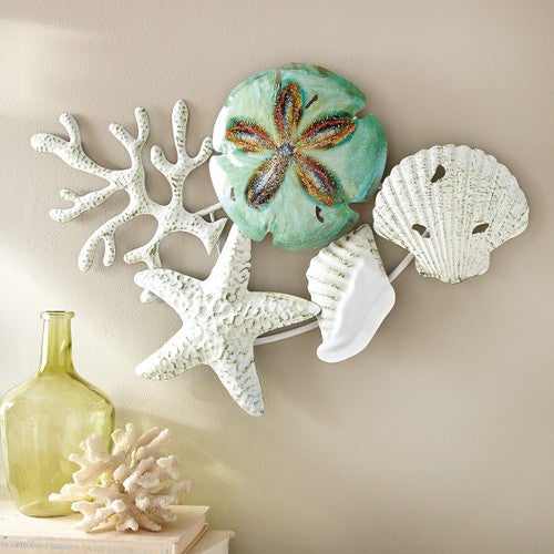 Anguilla Starfish & Shells Wall Art