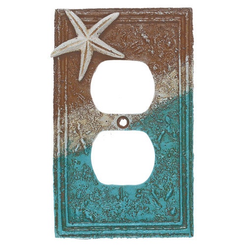 Coastal Starfish Switch Plates
