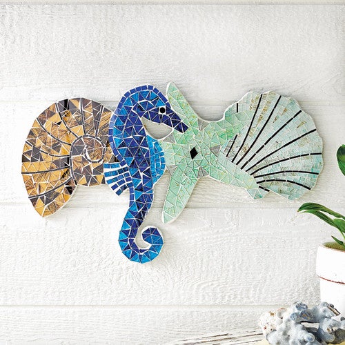 Coastal Mosaic Wall Art