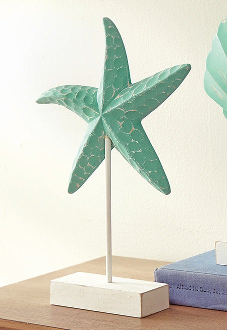 Carved Starfish Tabletop Sculpture