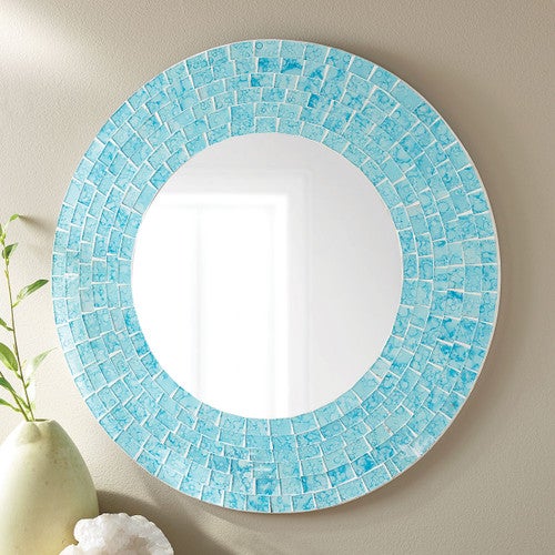 Mosaic Coastal Wall Mirror
