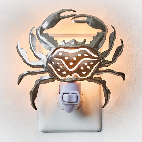 Silver Crab Nightlight