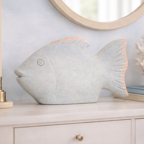Terracotta Fish Sculpture